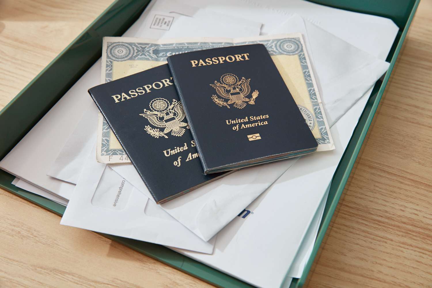 Documents et passeports importants à conserver