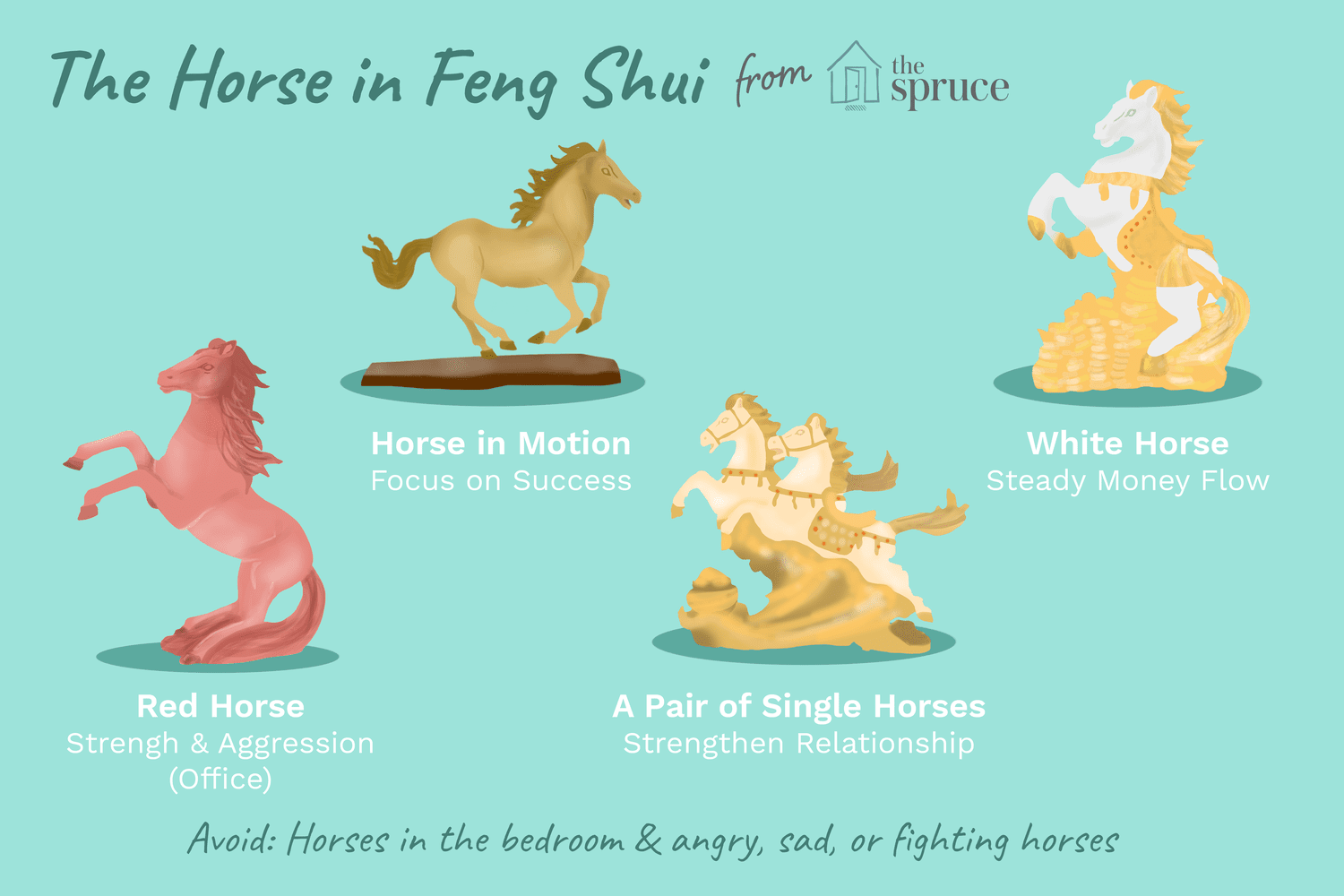 o cavalo no feng shui