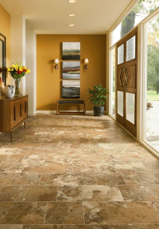 Travertine Luxury Vinyl Tile