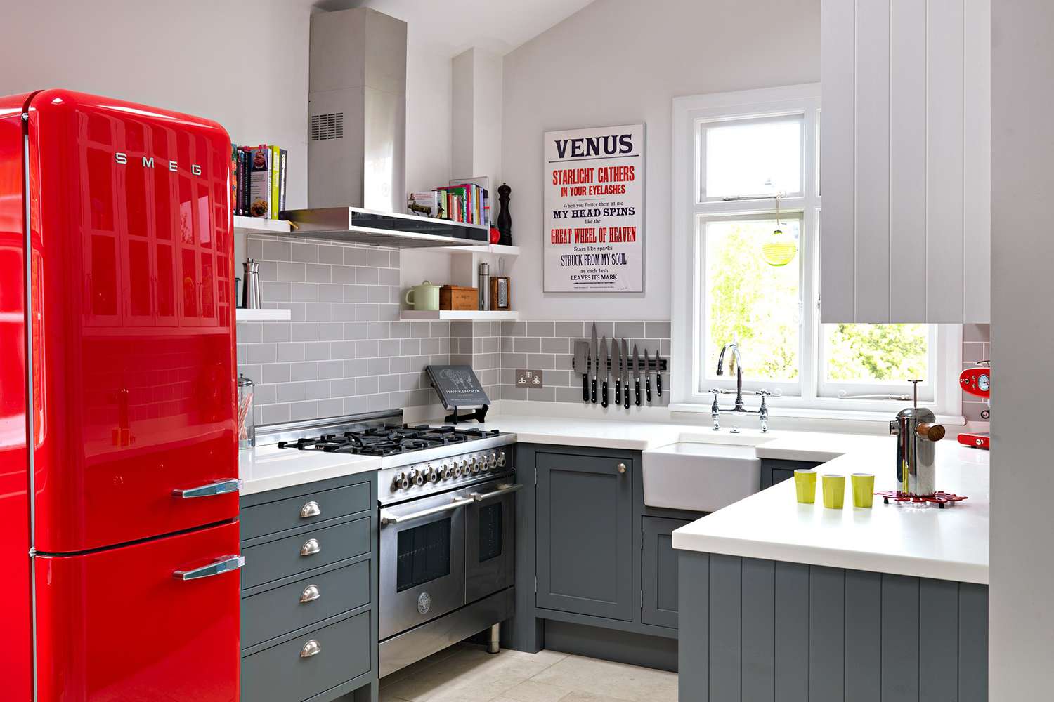 pewter kitchen