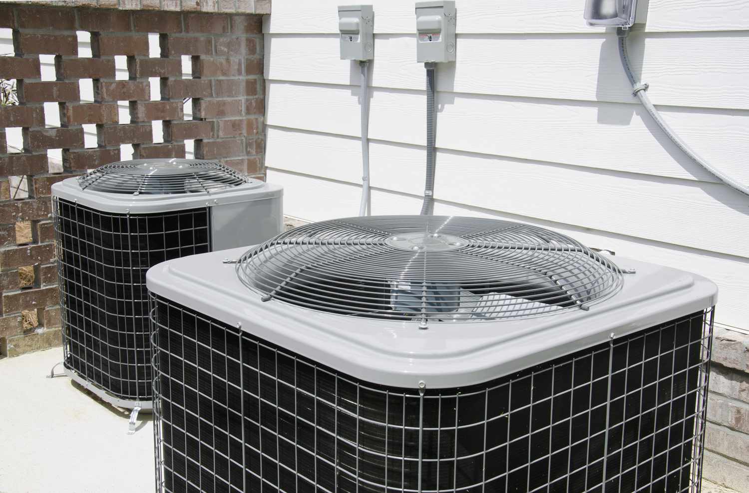 Residential air conditioning units