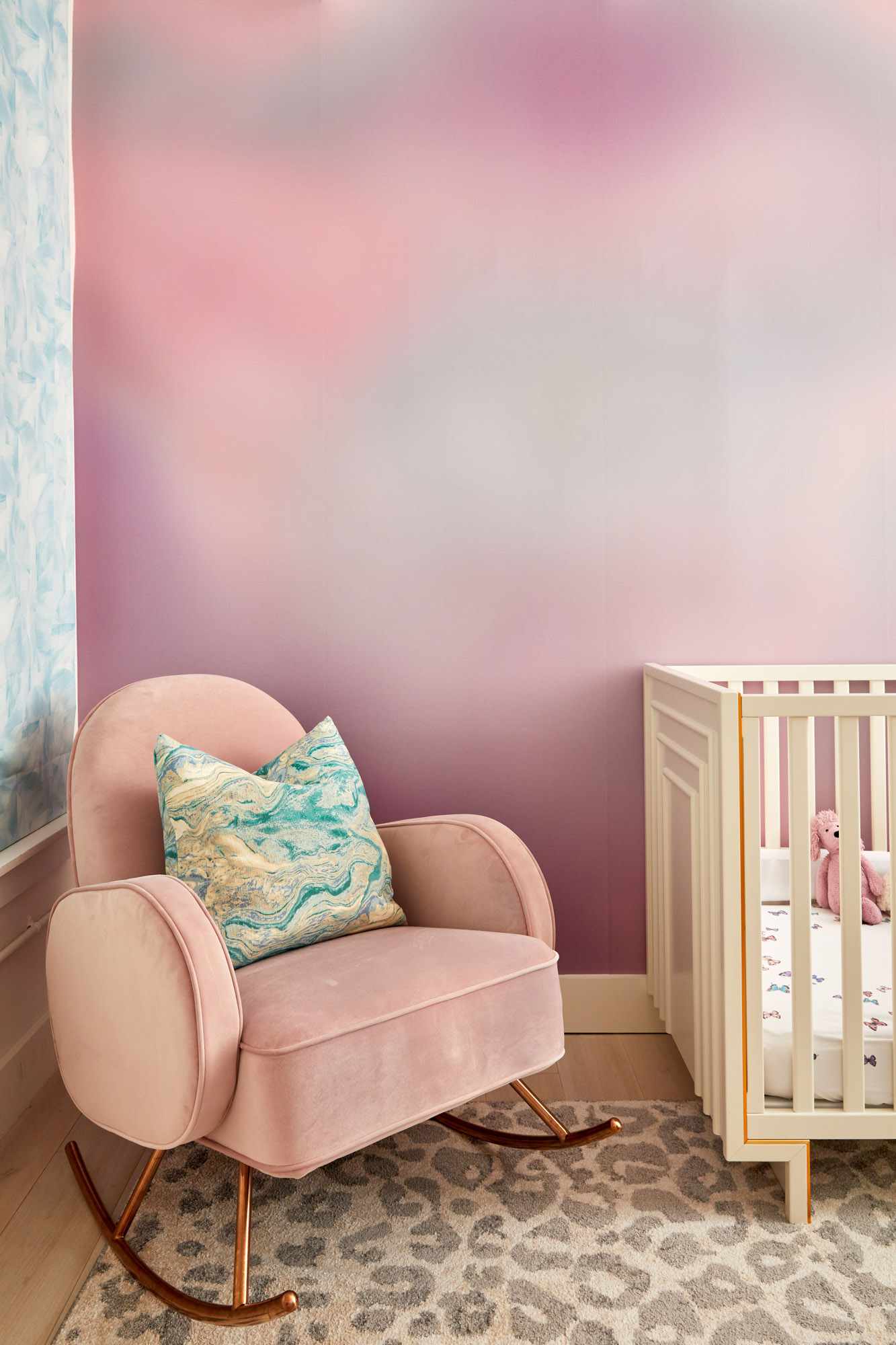 nursery accent walls