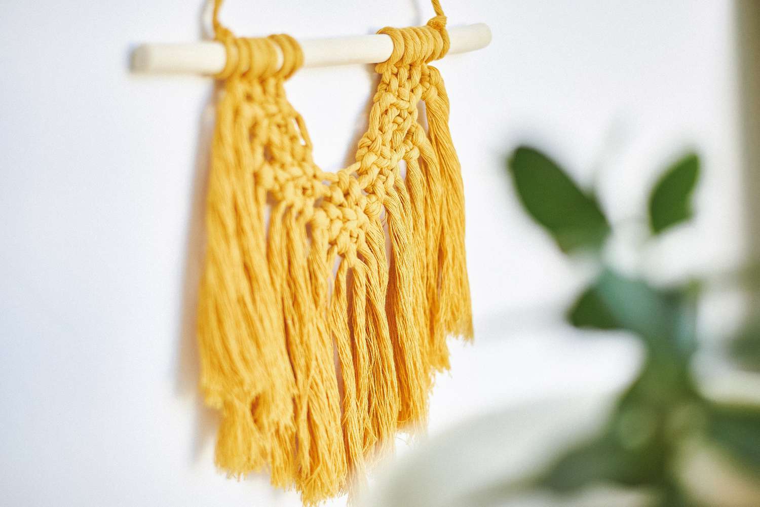 macrame wall hanging