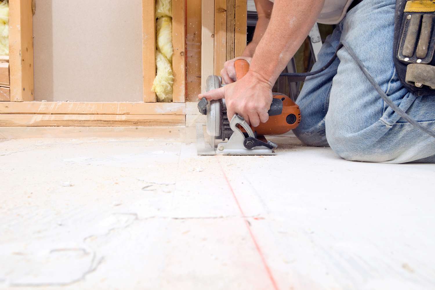 Basement subfloor