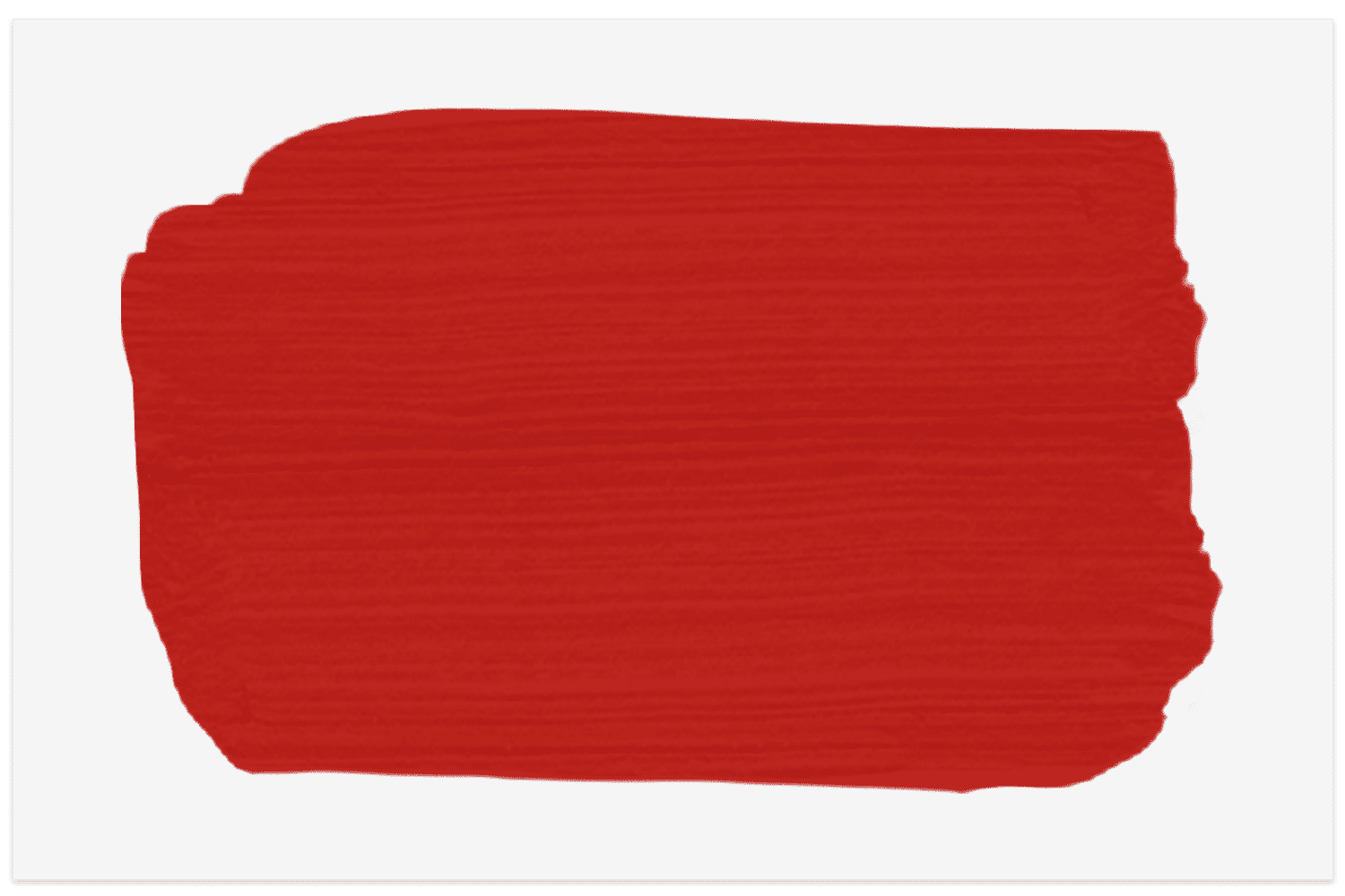 Swatch of Atomic Red by Little Greene
