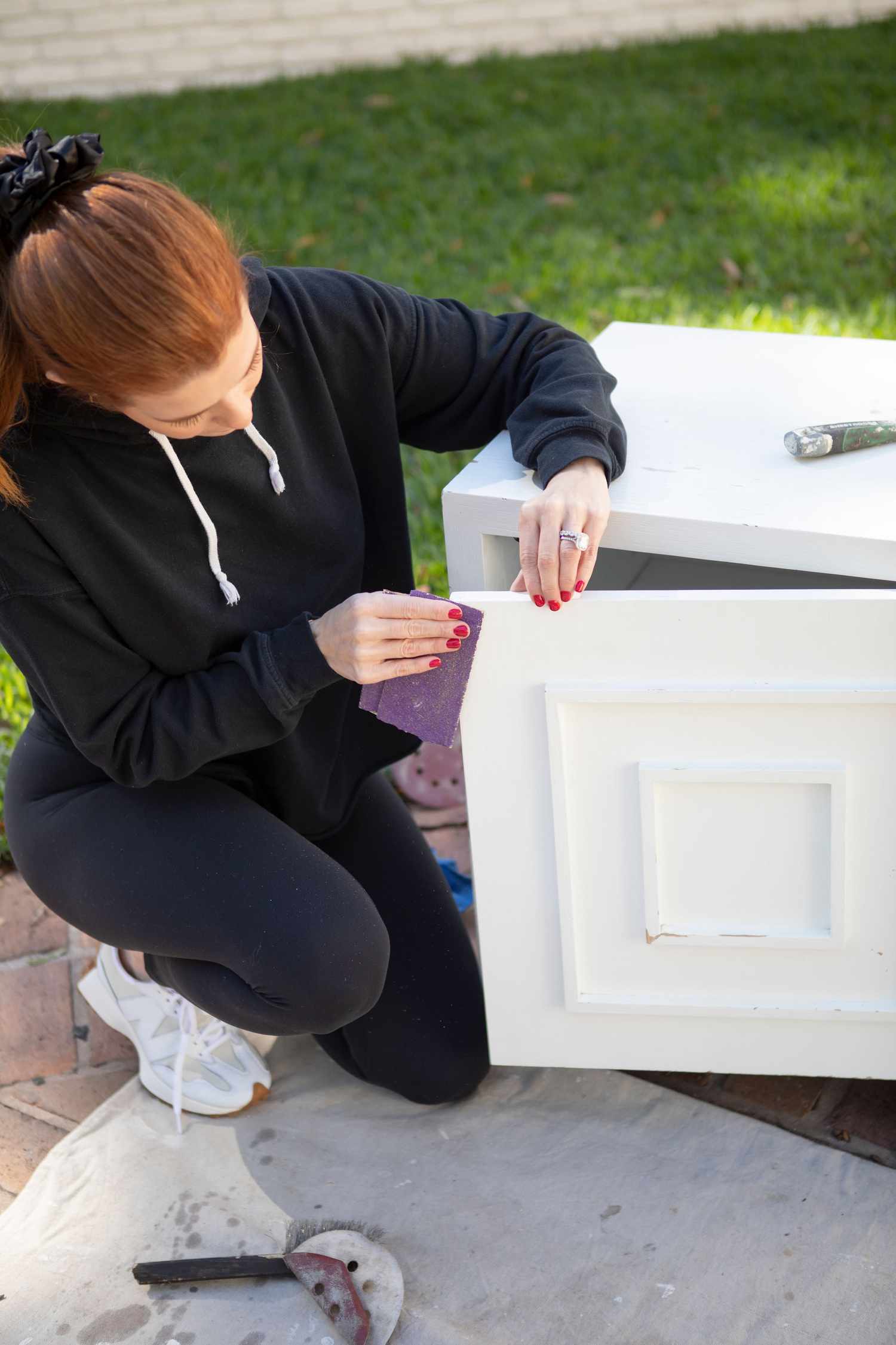 JoAnna Garcia Swisher refinishing nightstand