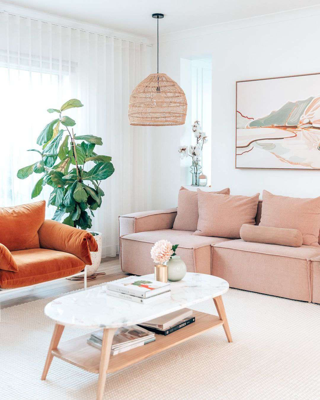 large white rug in living room