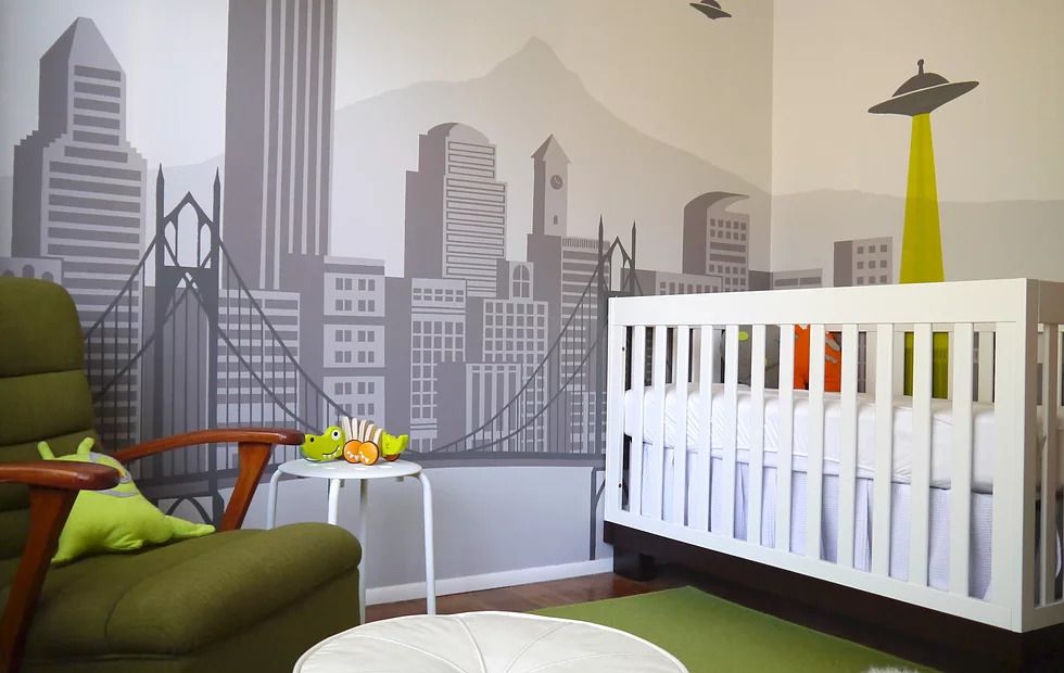 Alien invasion geek nursery