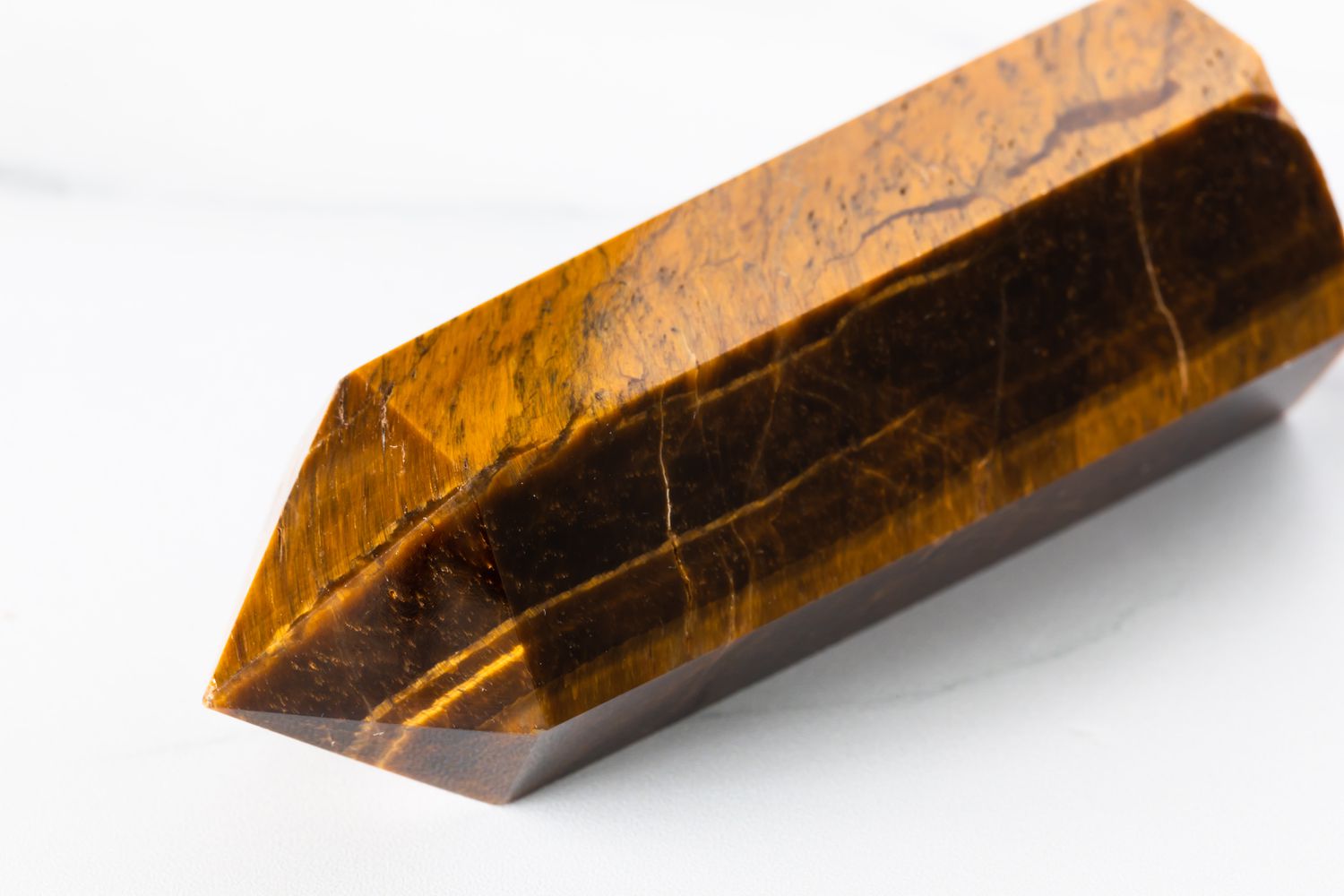 closeup of tigers eye