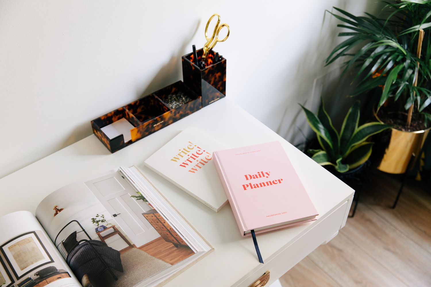 organized desk