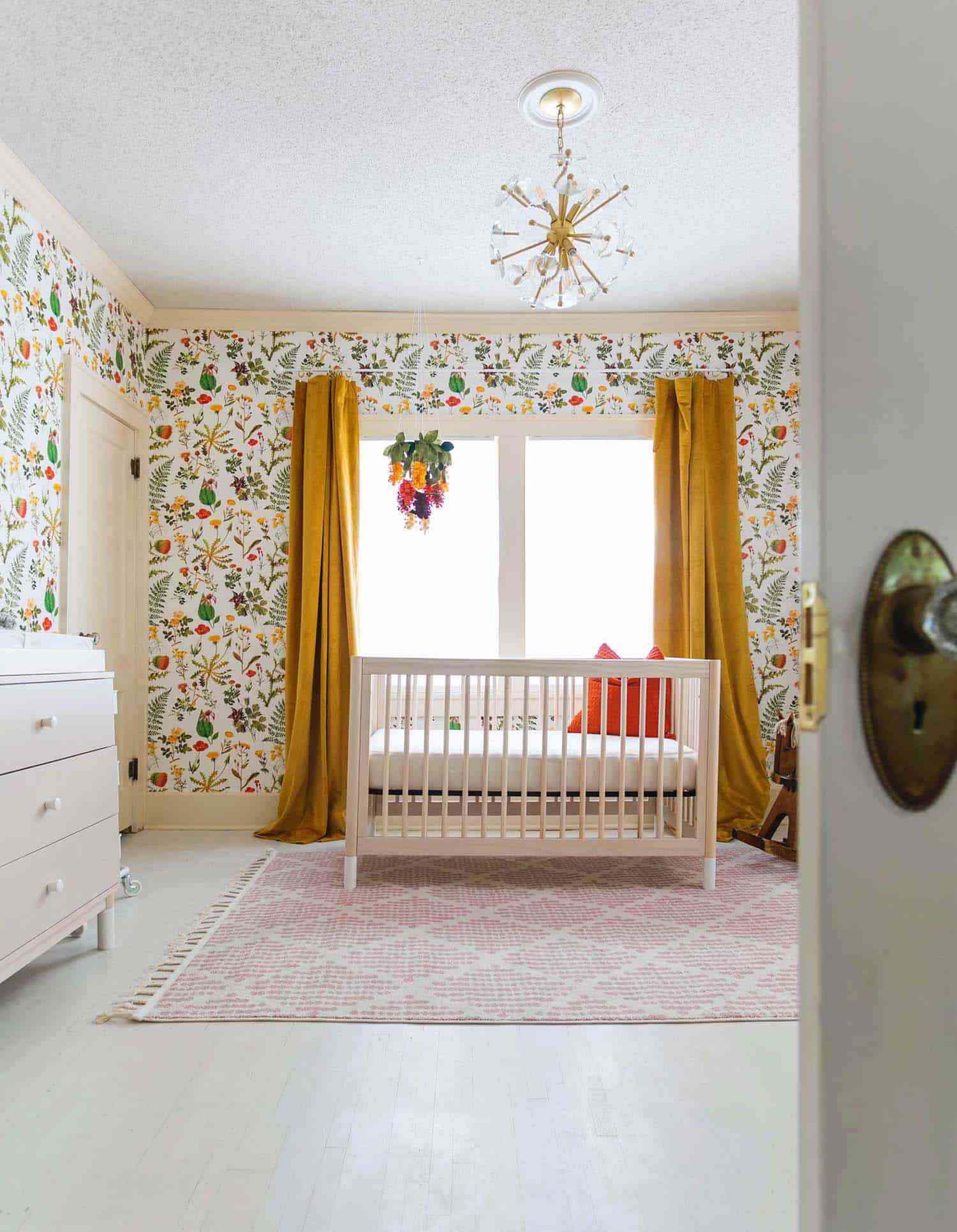 floral nursery ideas