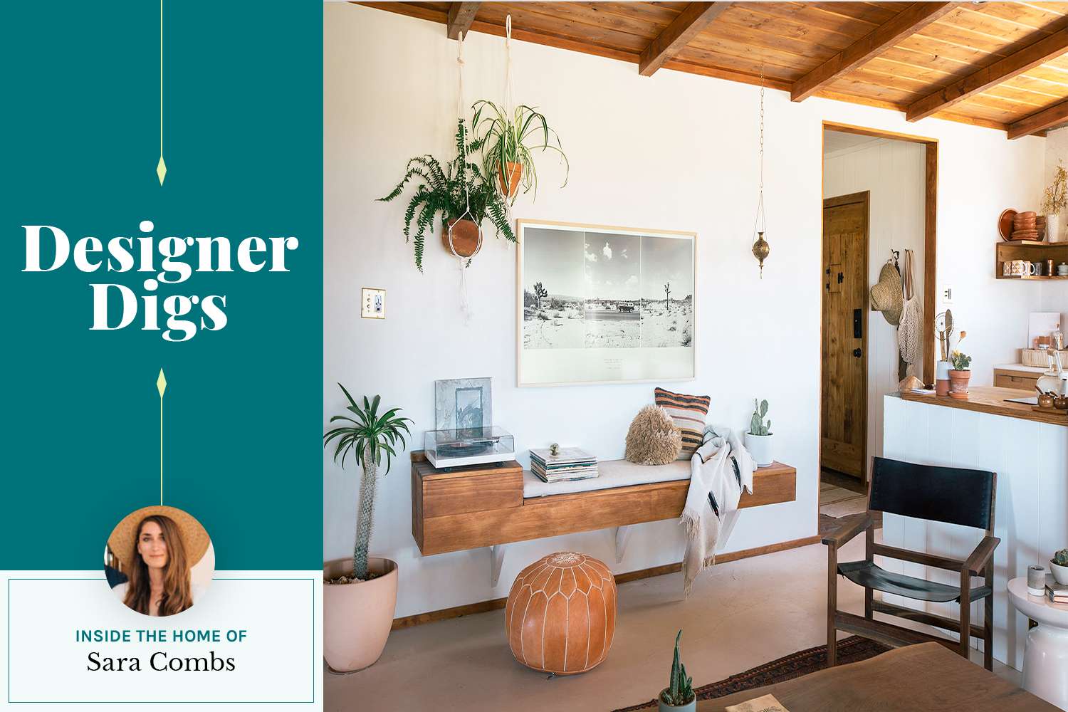 Sara Combs for Designer Digs at The Joshua Tree House
