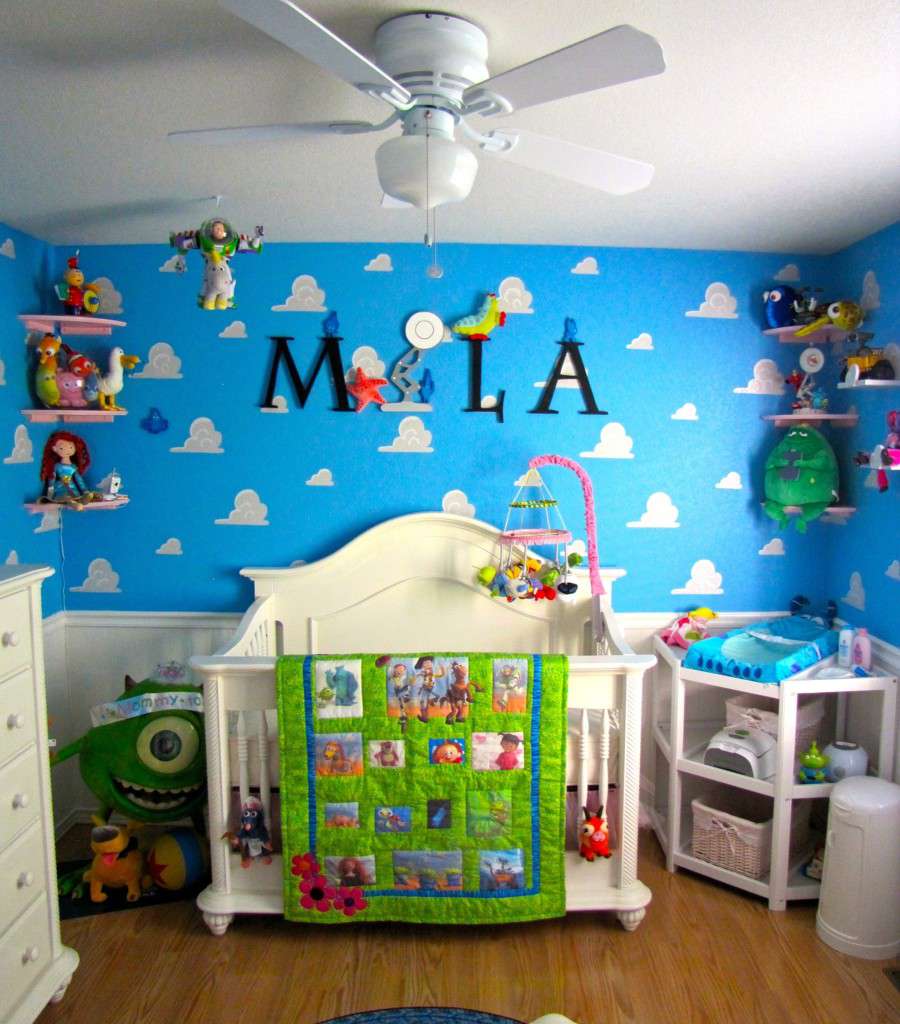 Pixar-themed nursery