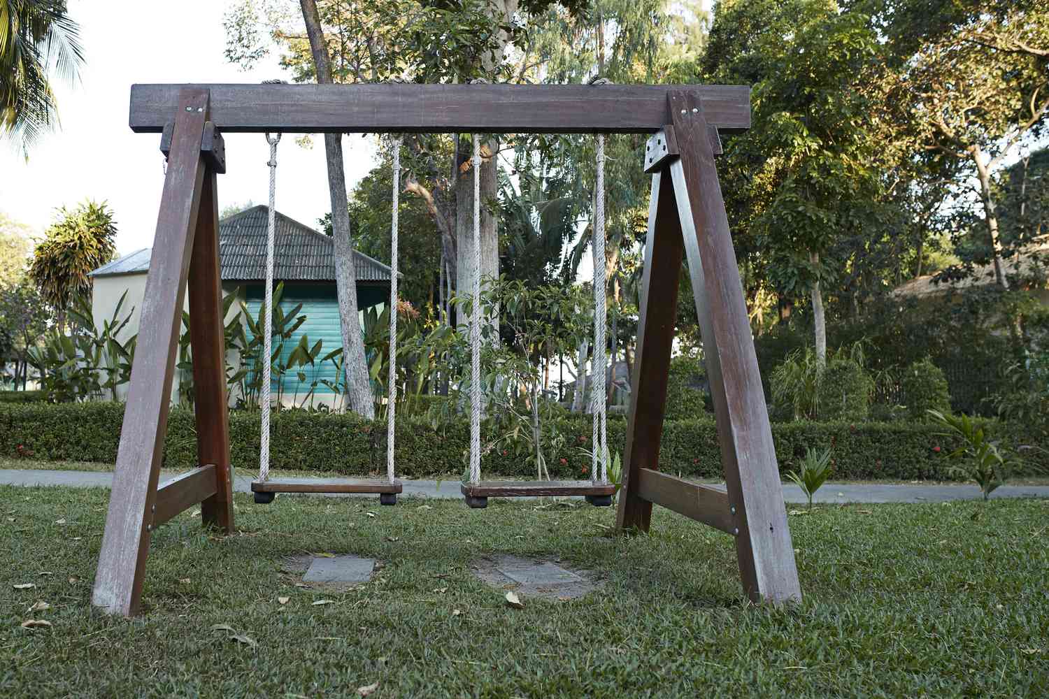 Wood Swingset