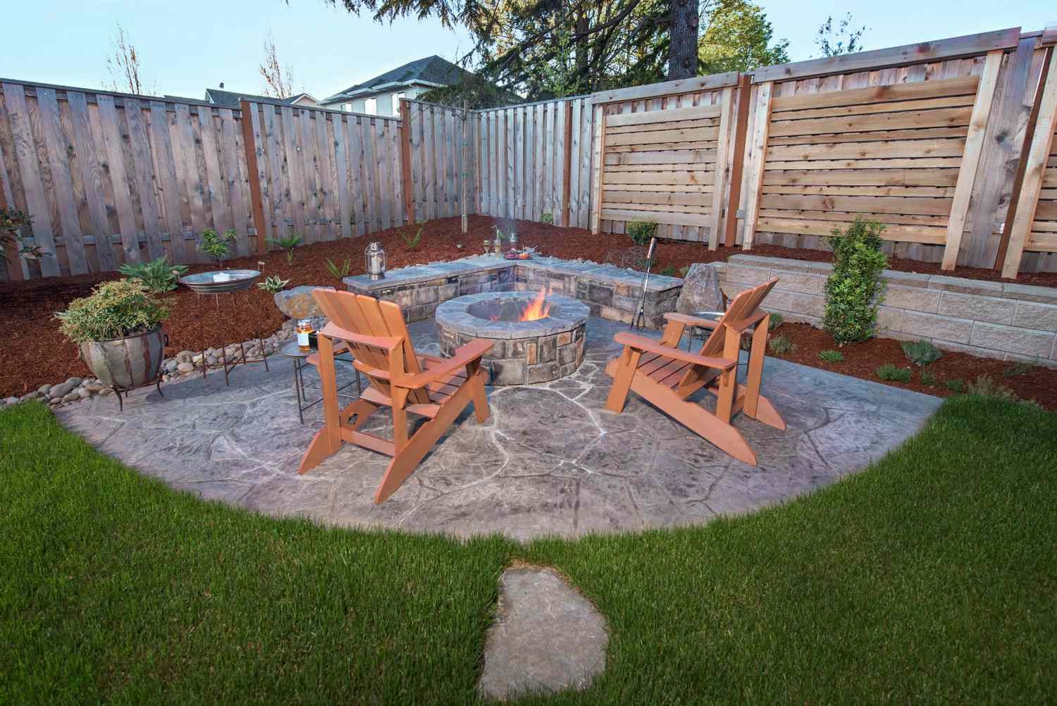 fire pit circle