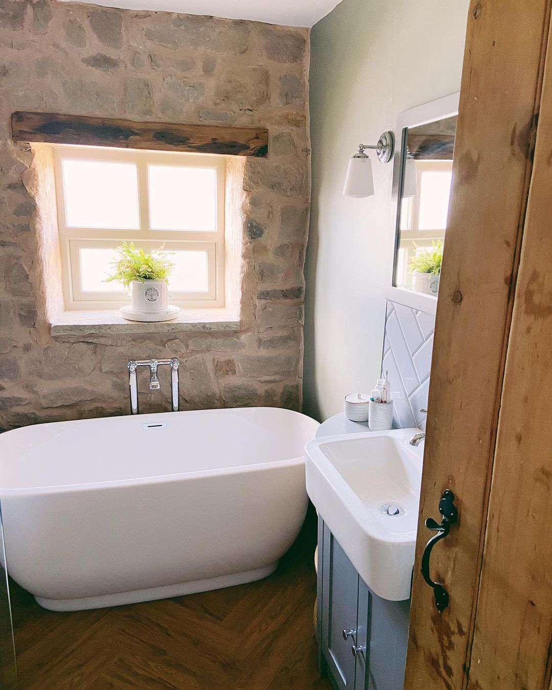 cabin bathroom