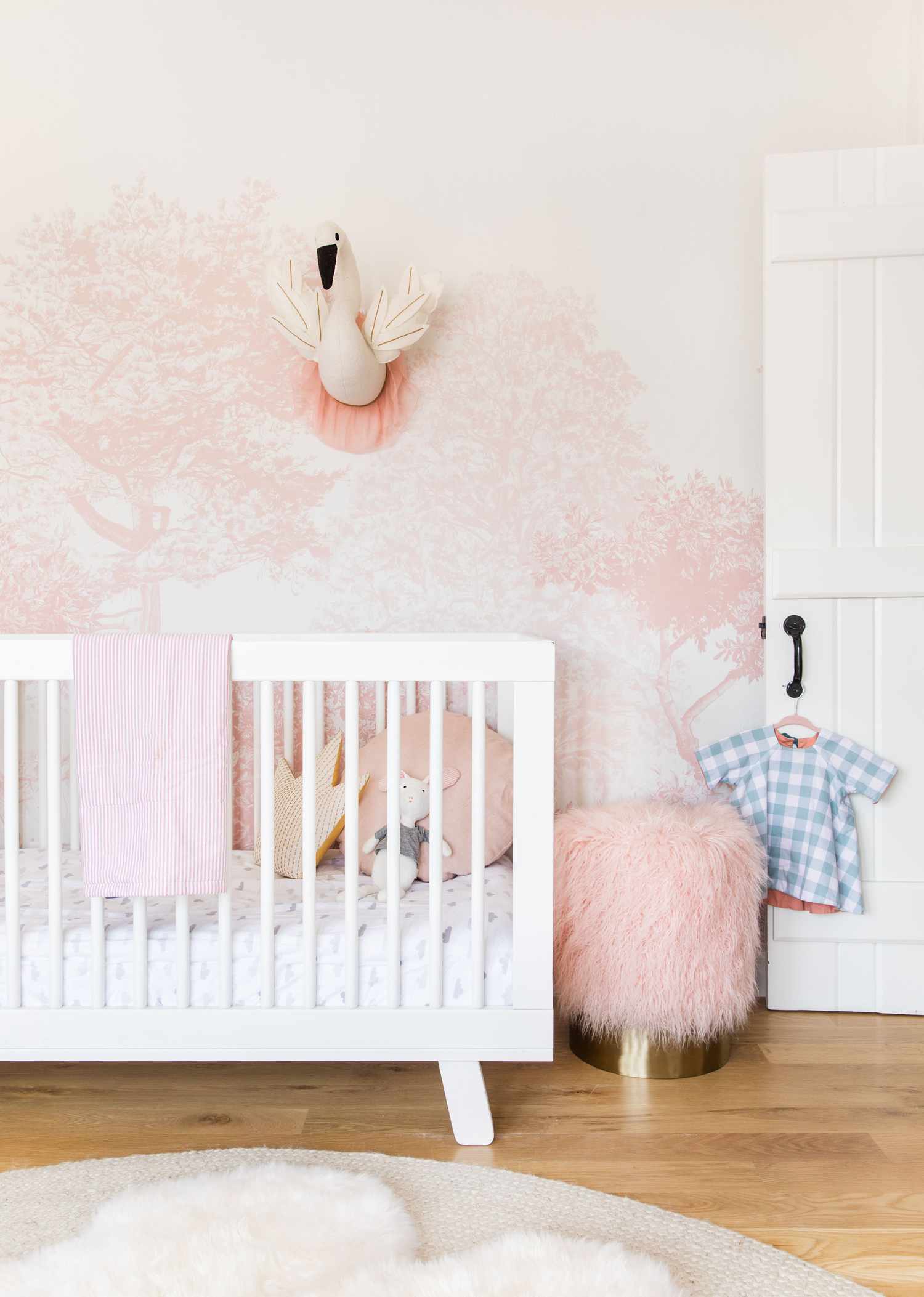 ideas habitación bebé rosa