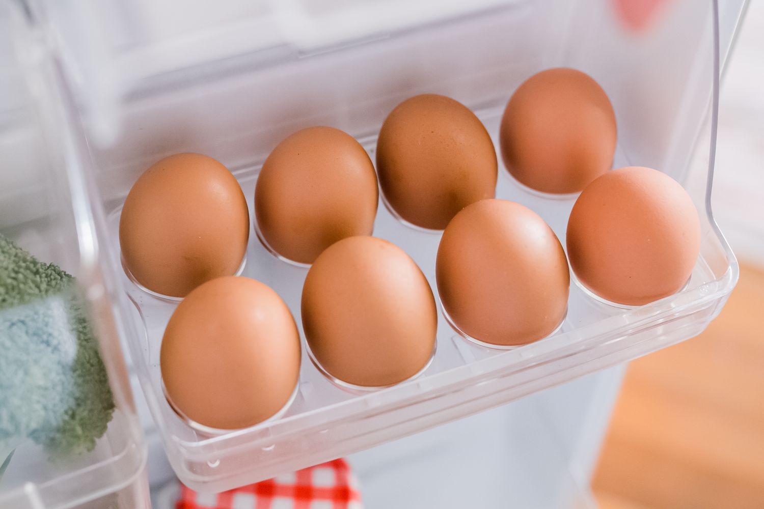 Aufbewahrung von Eiern im Kühlschrank