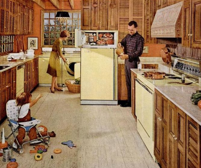 1960er Küche