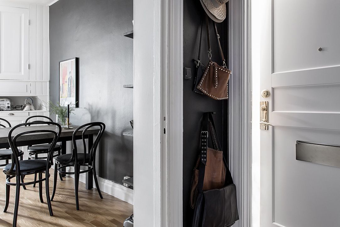 Corner Entryway Storage