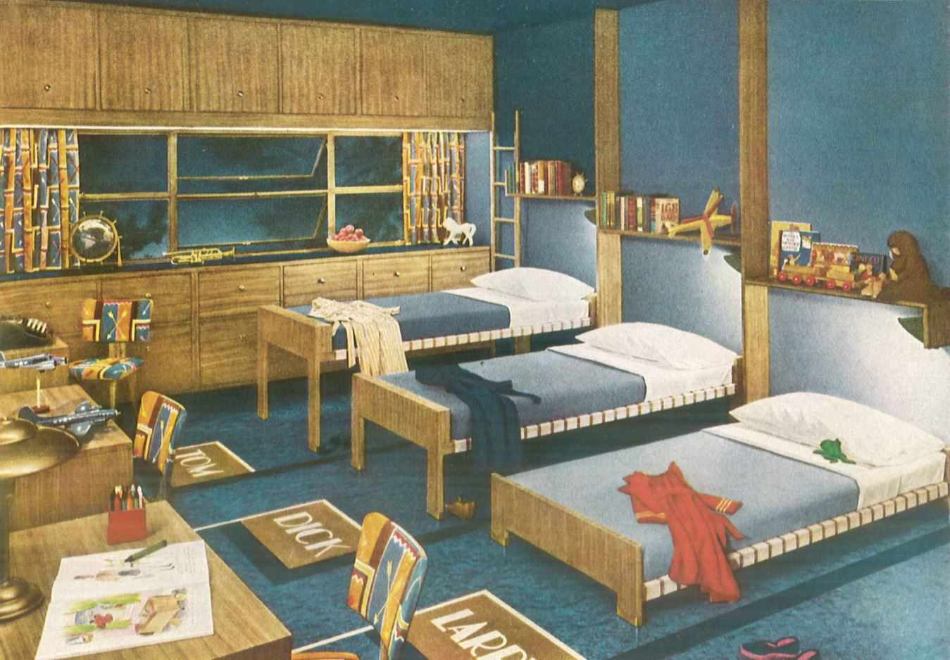 1940s Children's Bedroom