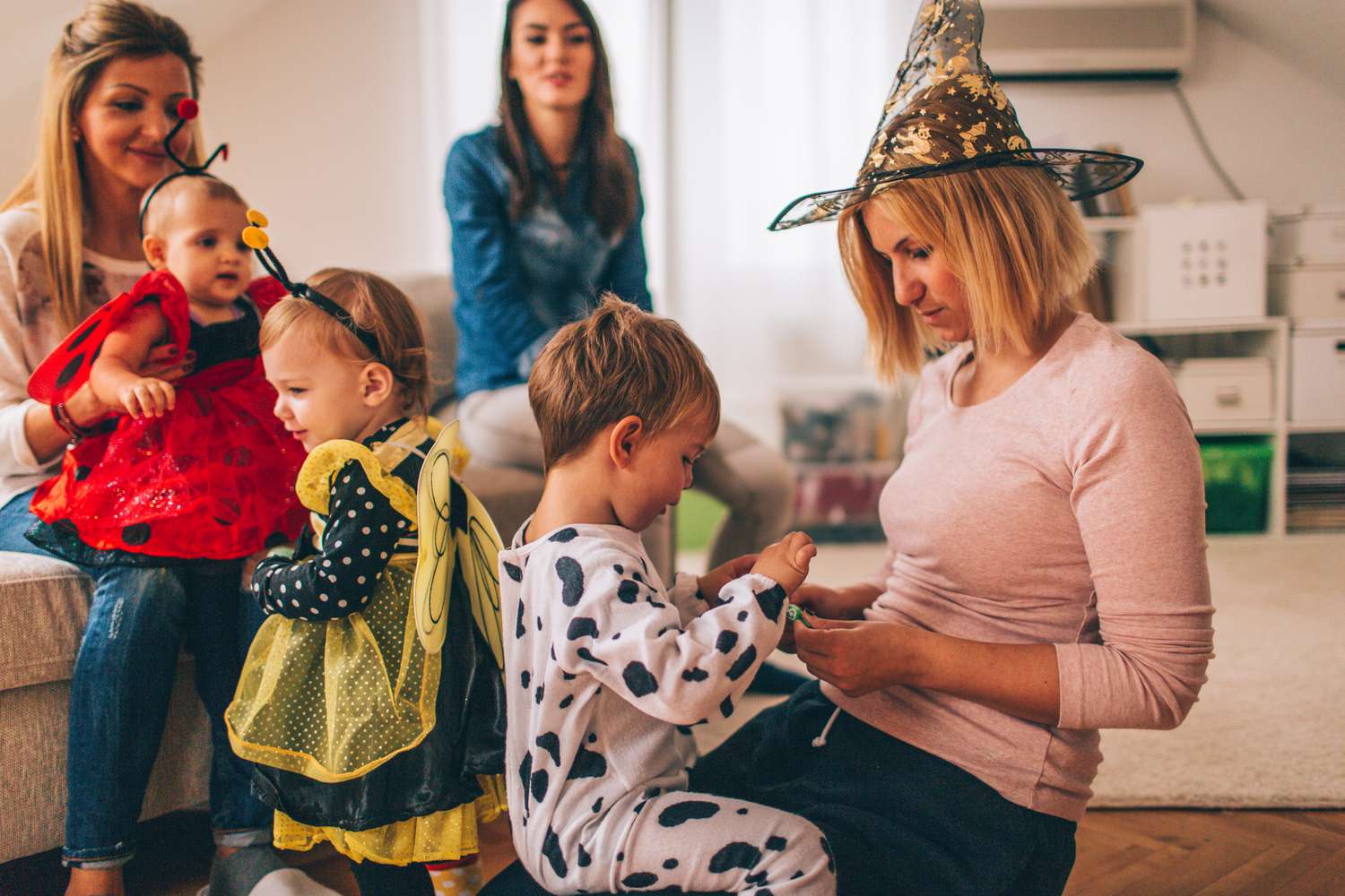 Vorbereitungen für Halloween