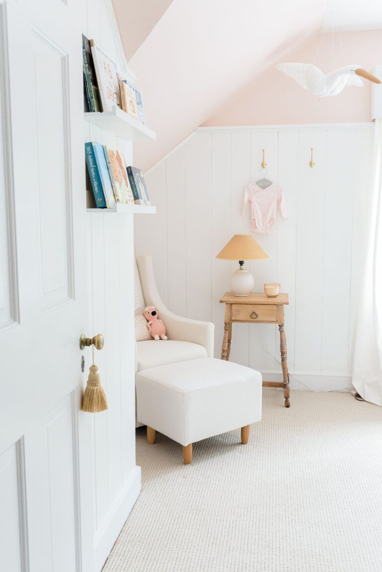 ideias de quarto de bebê rosa