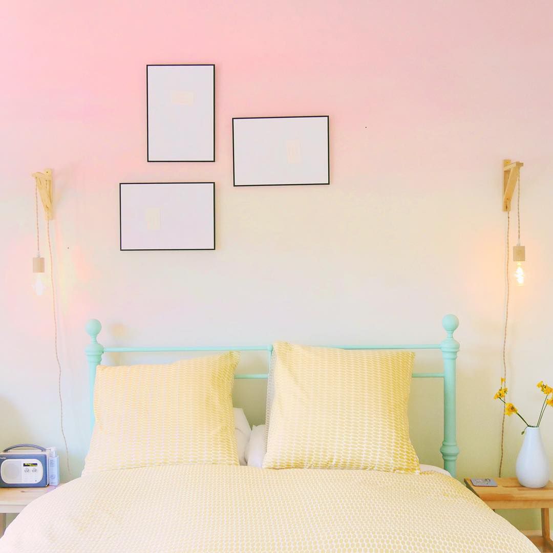 ombre wall