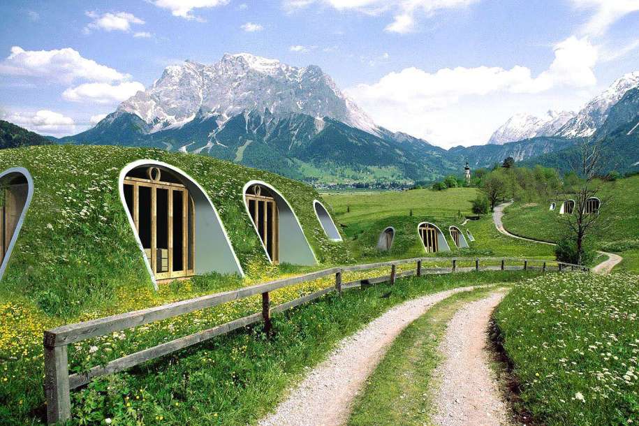 Hobbit-Styled Tiny House