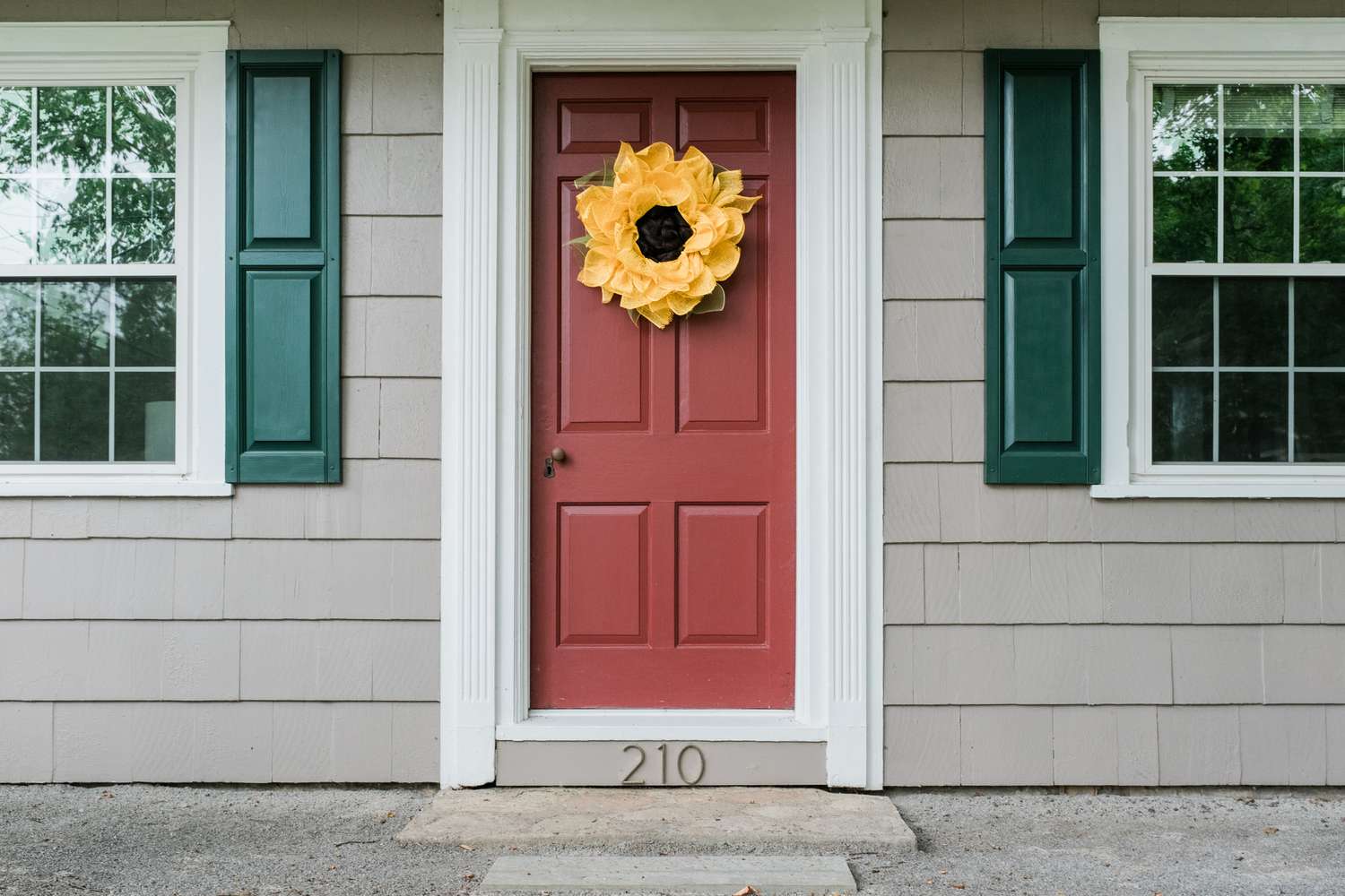 sunflower wreath