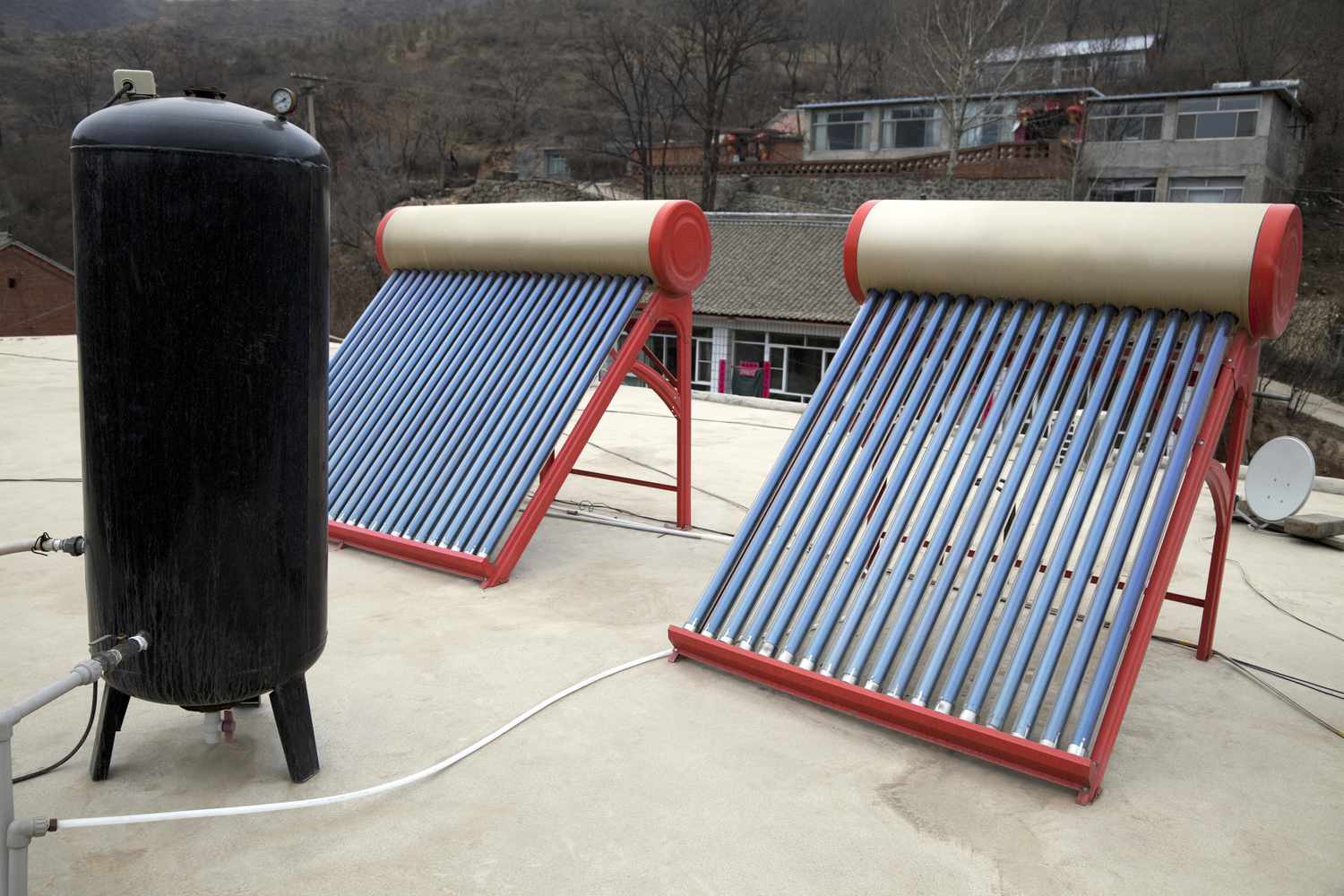 Solar Warmwasserbereiter