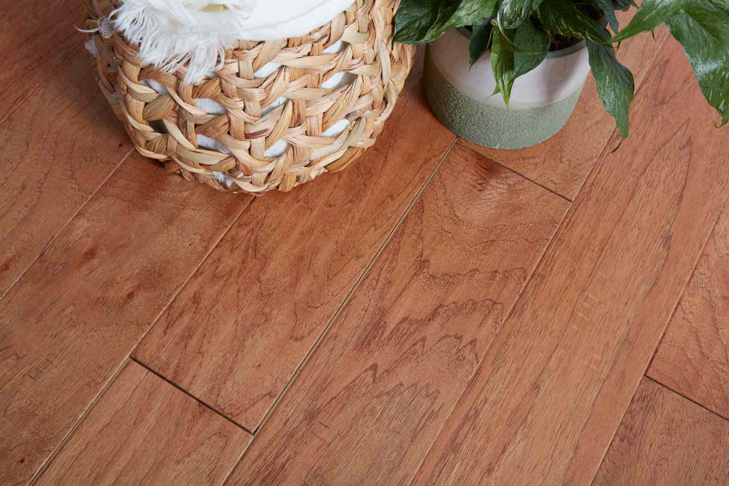 Engineered wood floor