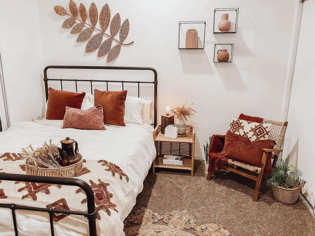 boho guest room