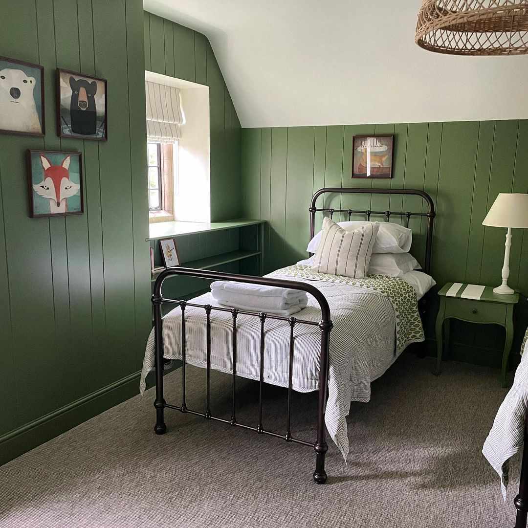 green shiplap