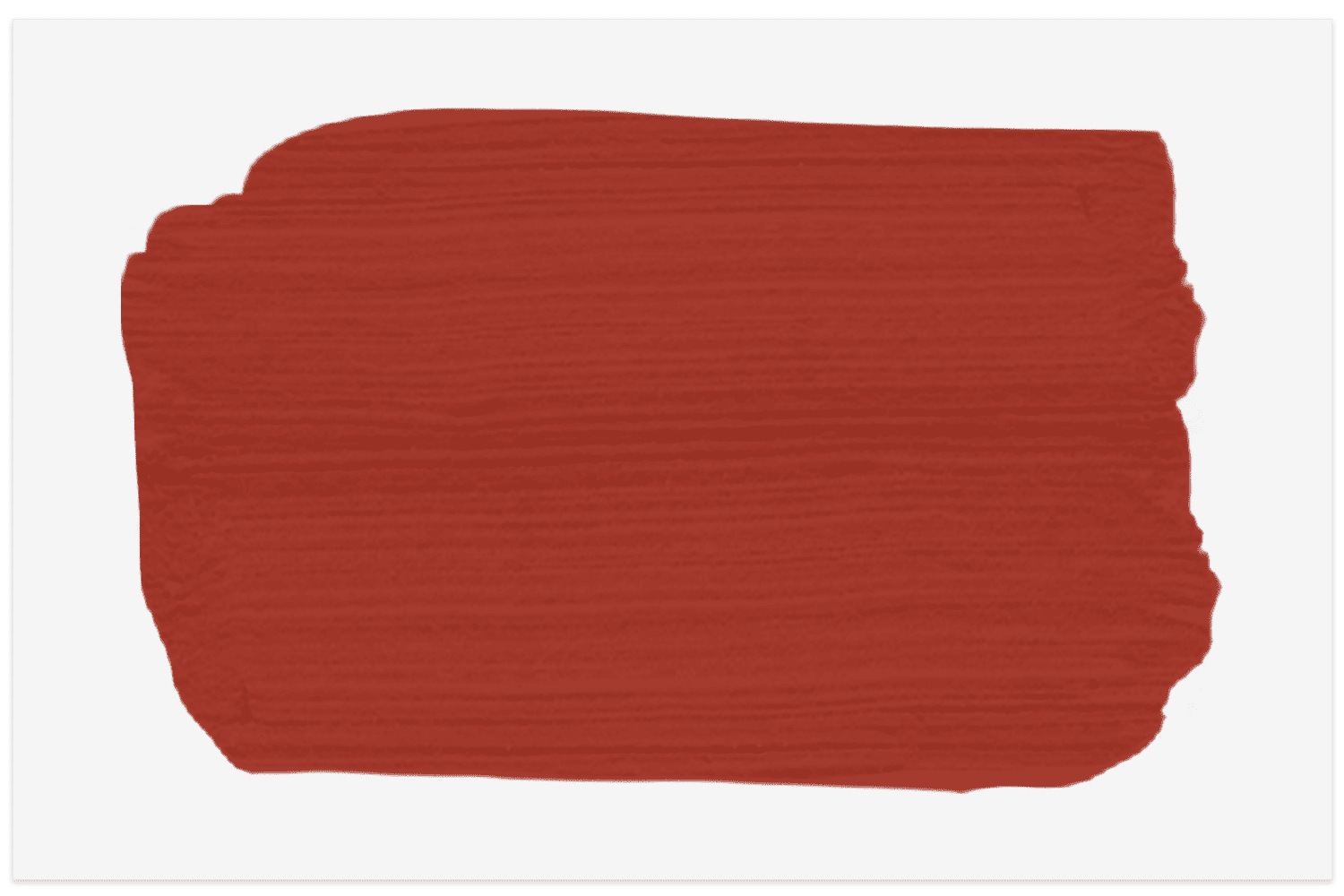 Benjamin Moore Smoldering Red Farbmuster