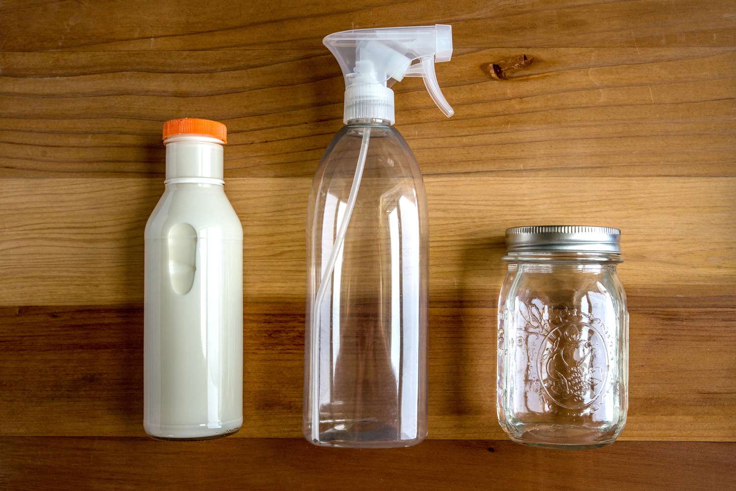 ingredients for making milk spray for mildew