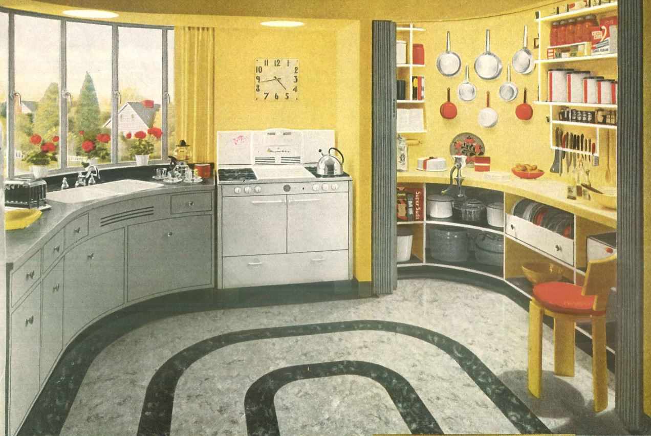 1940s Kitchen Design
