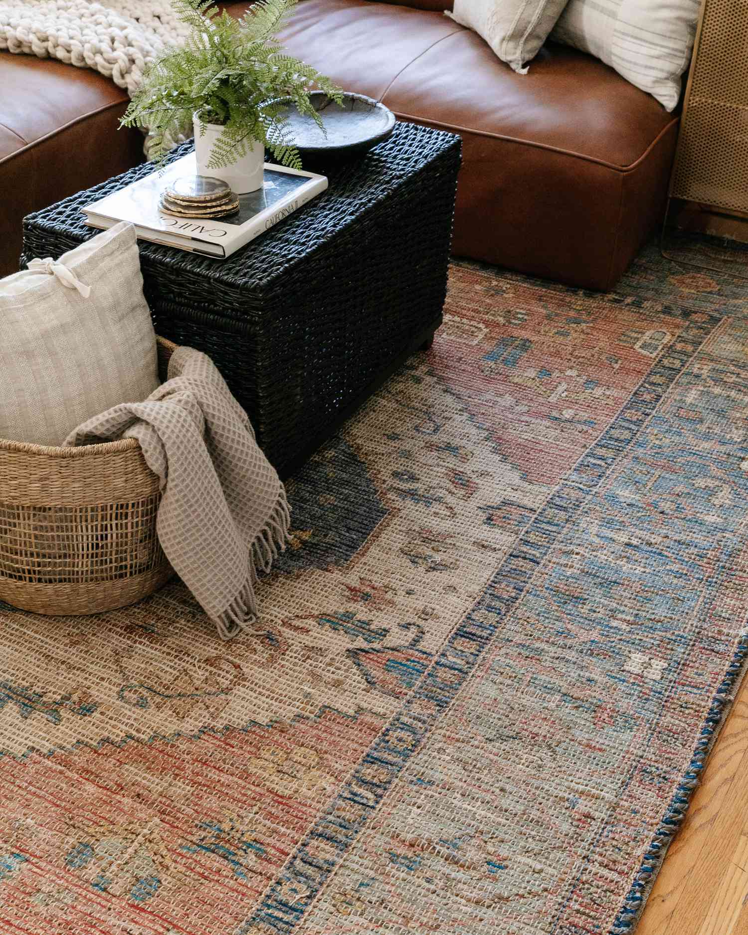  a rug in the home of drew scott, the lone fox