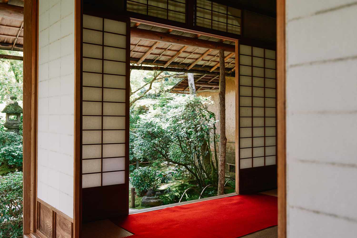 Japanische Architekturfenster