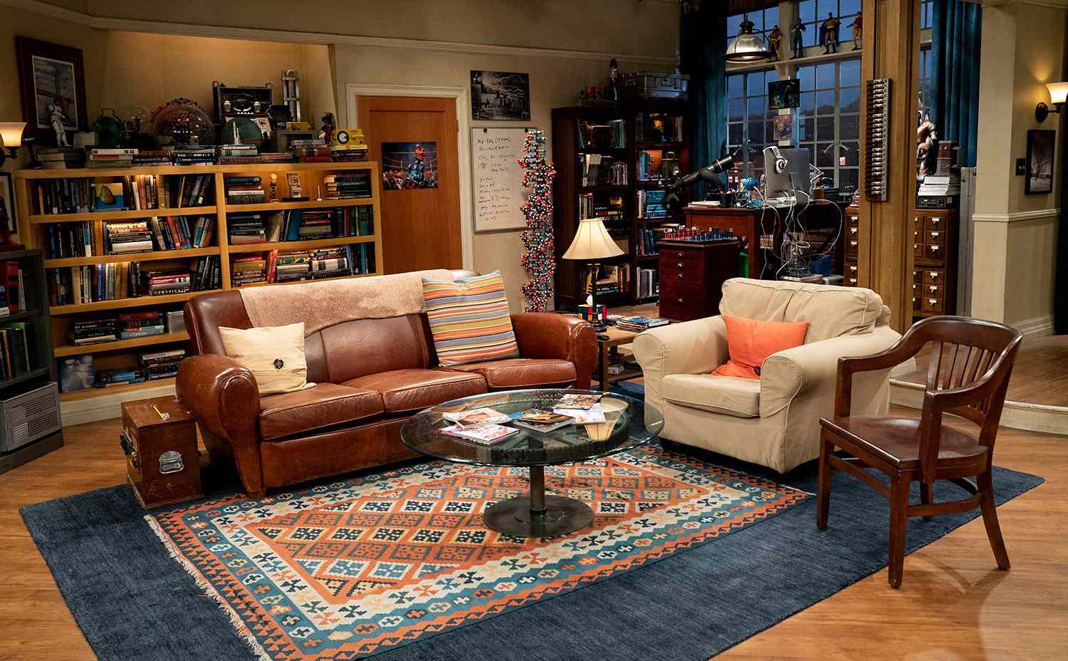 Die Wohnung von Leonard und Sheldon in The Big Bang Theory