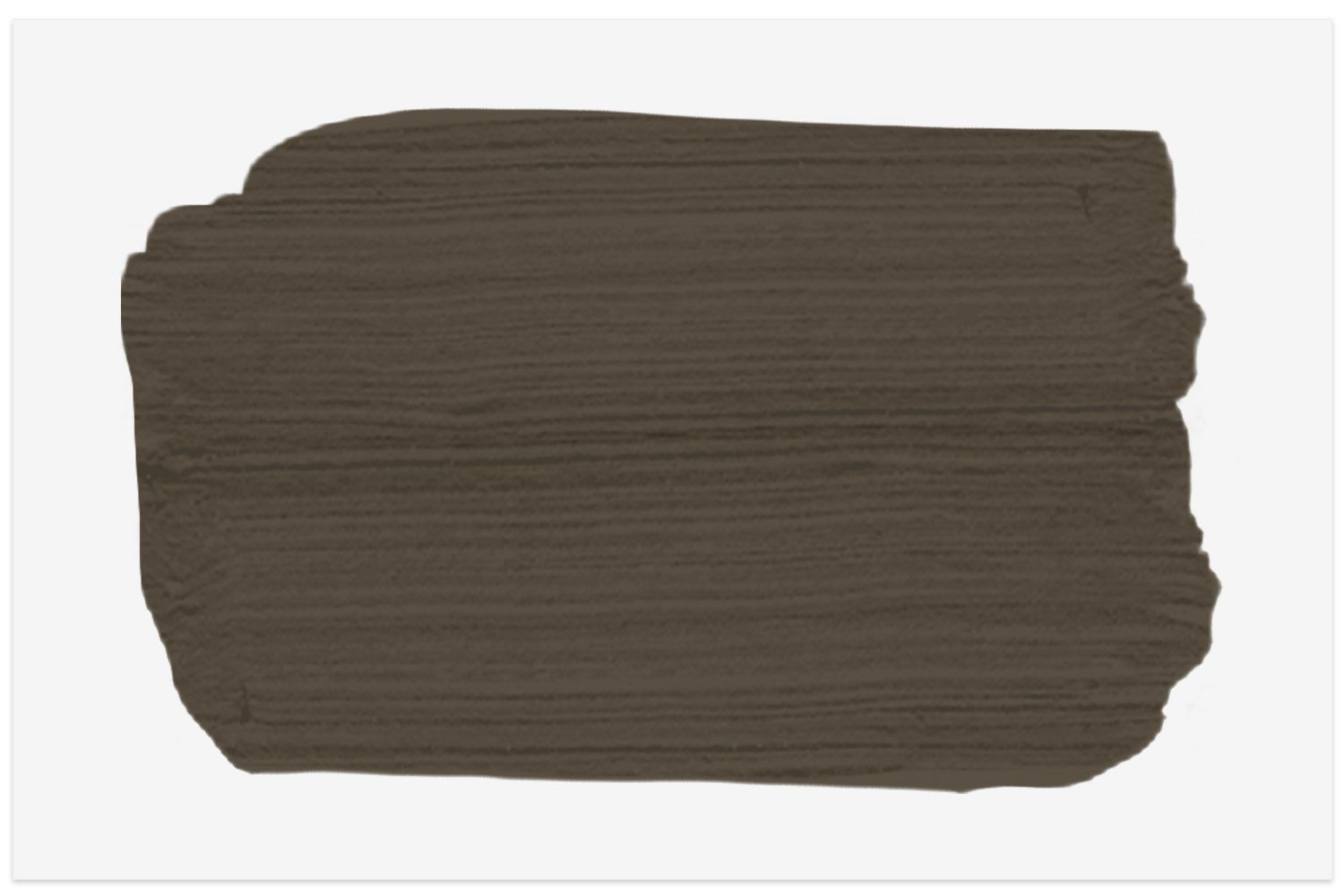 Valspar Brazilian Brown paint swatch for a beautiful dark brown