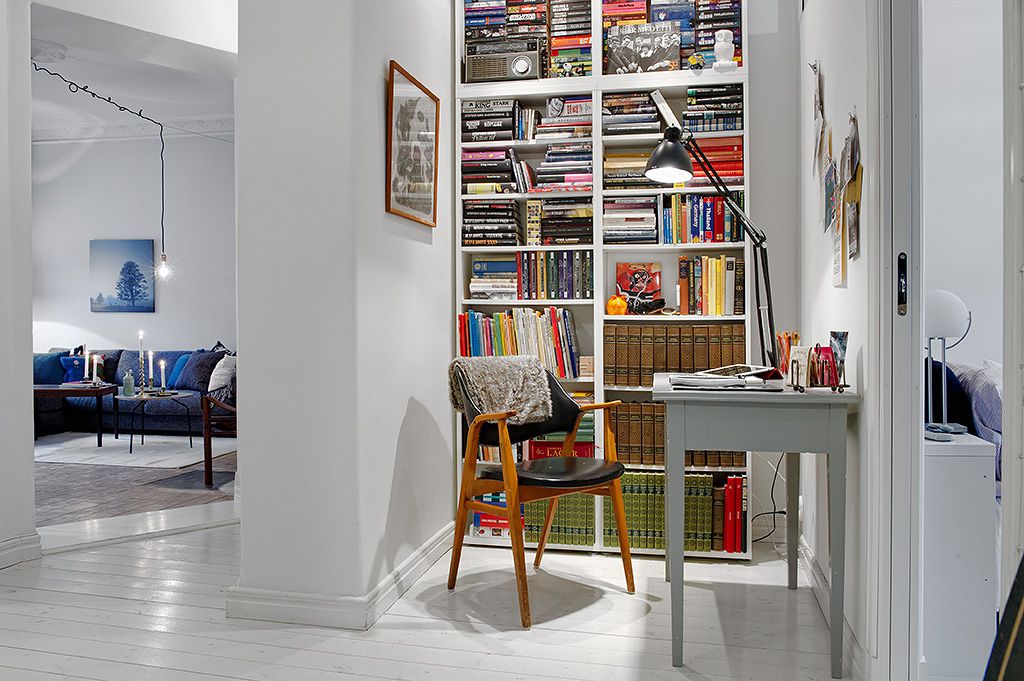 office library nook