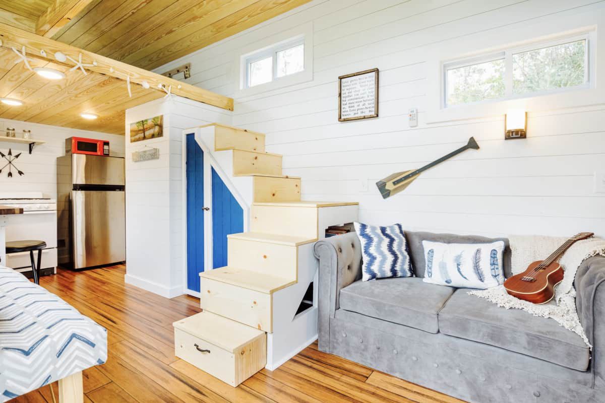 Charleston tiny house interior