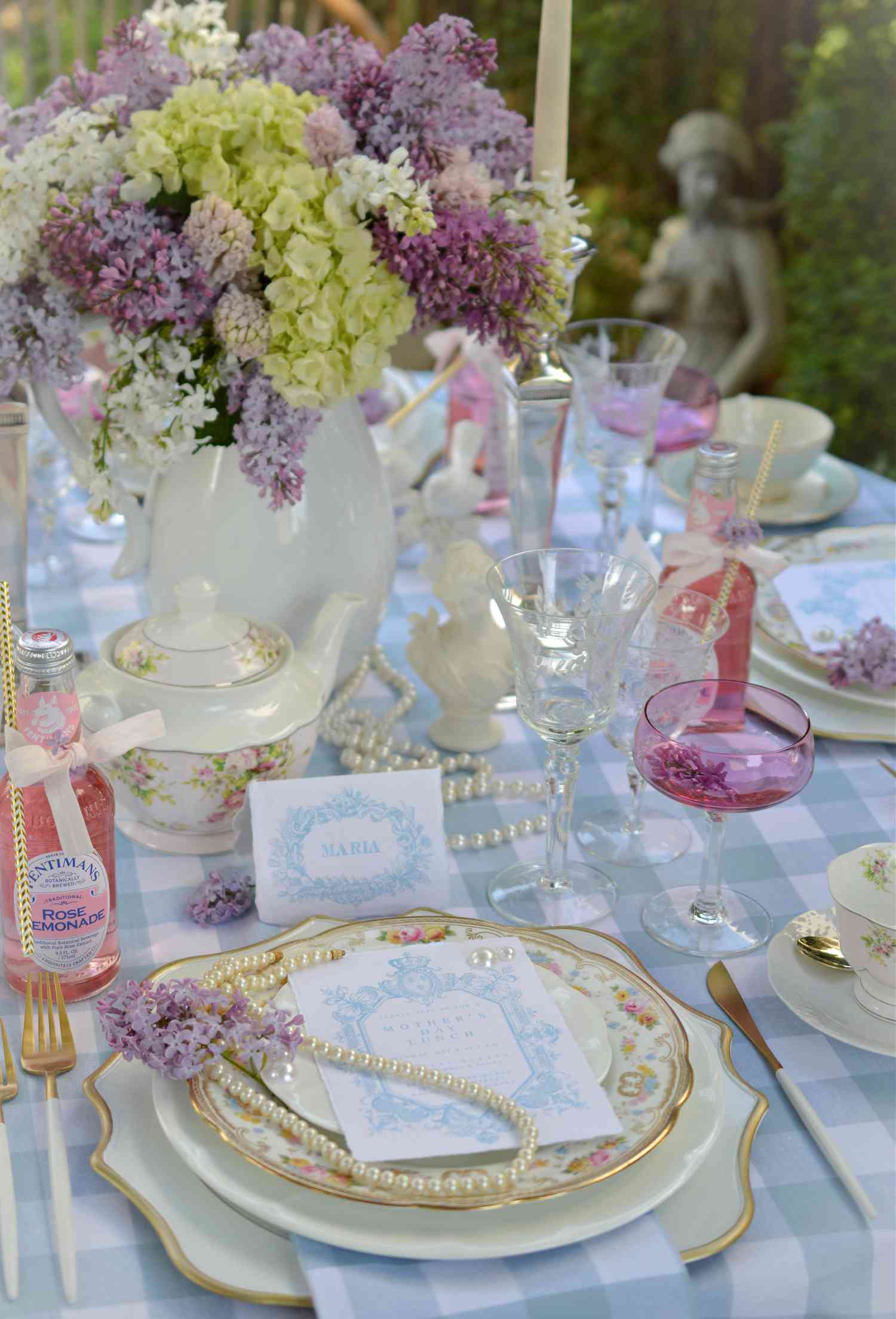 tea party tablescape