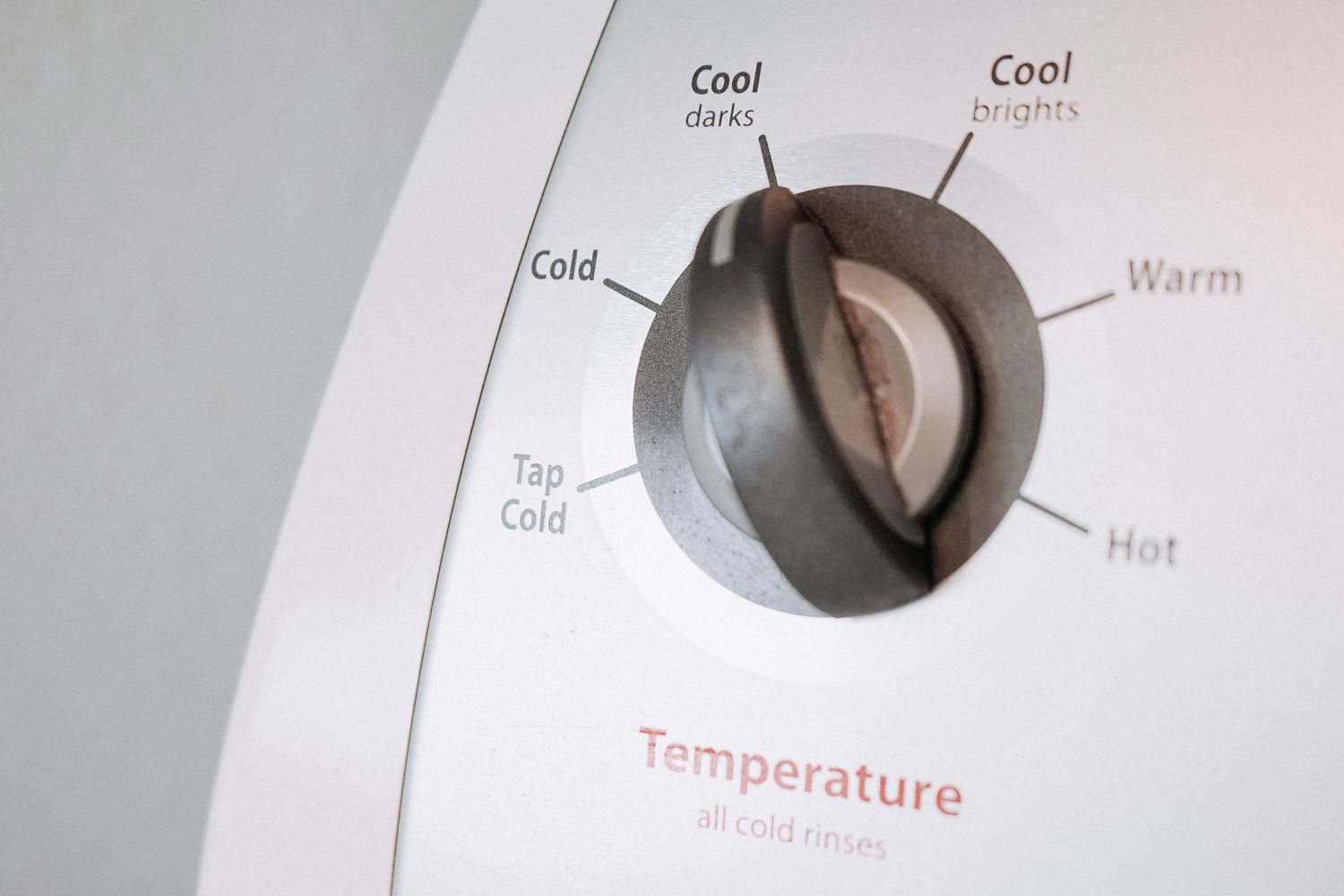 Wassertemperatur für Waschmaschine auf kühl stellen
