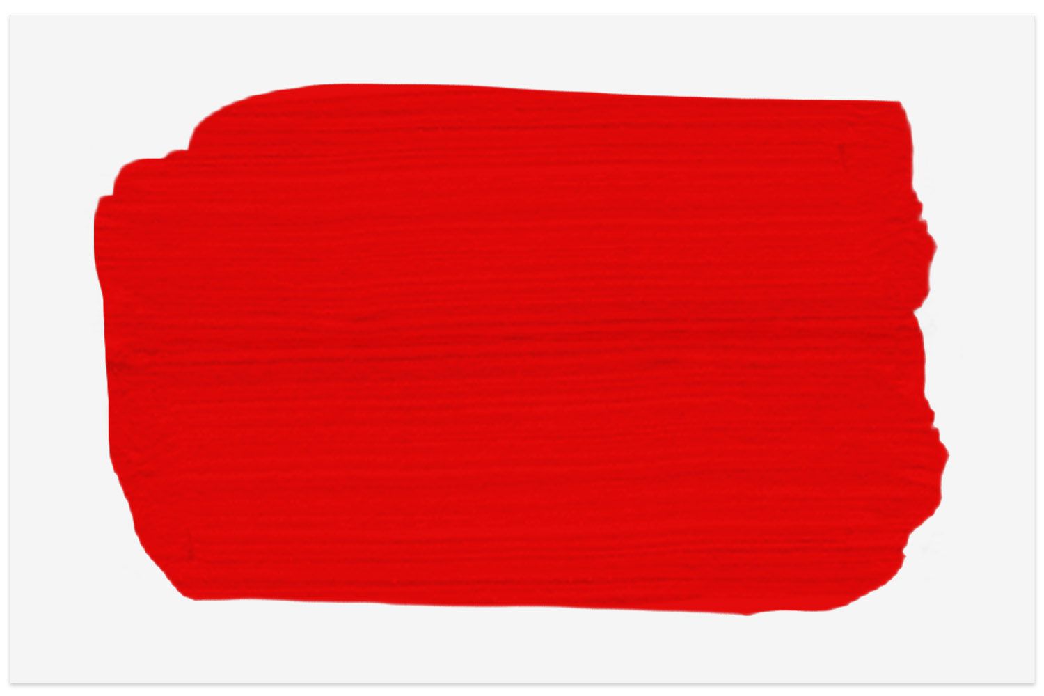Red paint swatch