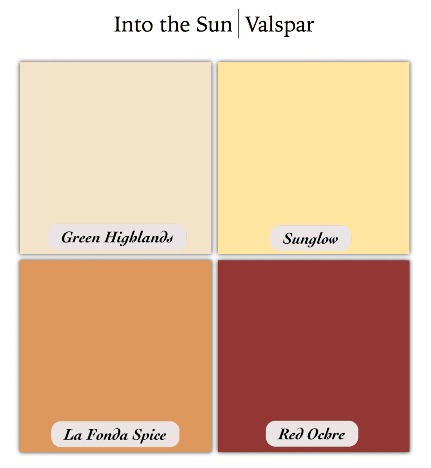 Game of Thrones Warm Color Scheme