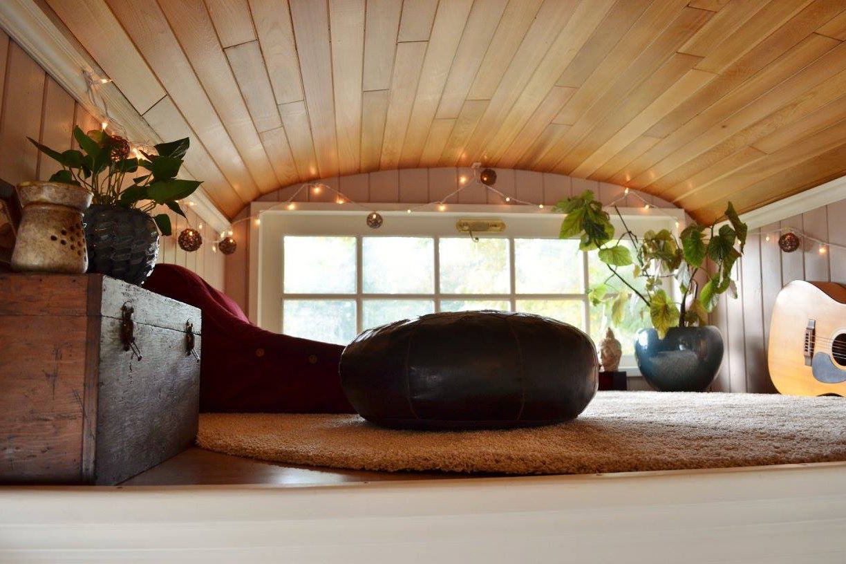 Loft reading nook