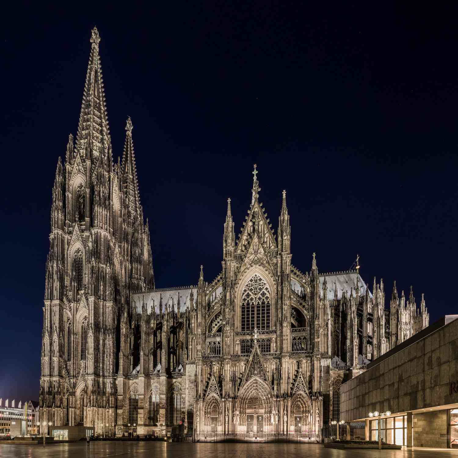 Famous Gothic cathedral, Cologne Cathedral