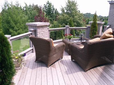 Picture of deck furniture.